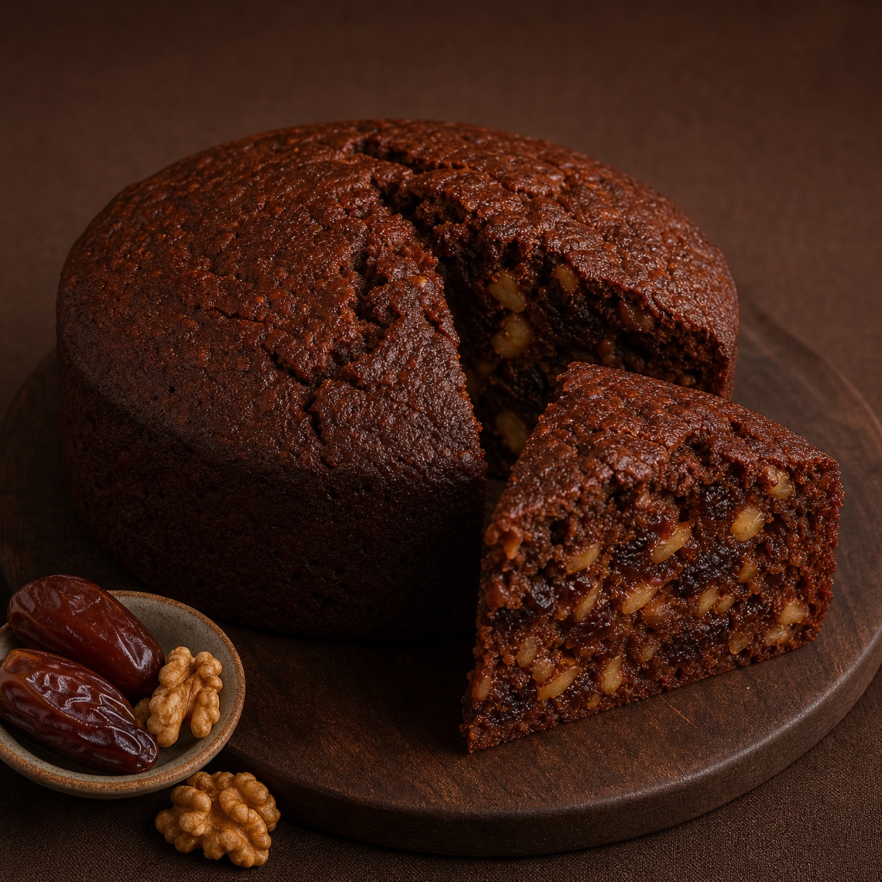 Date & Walnut Cake