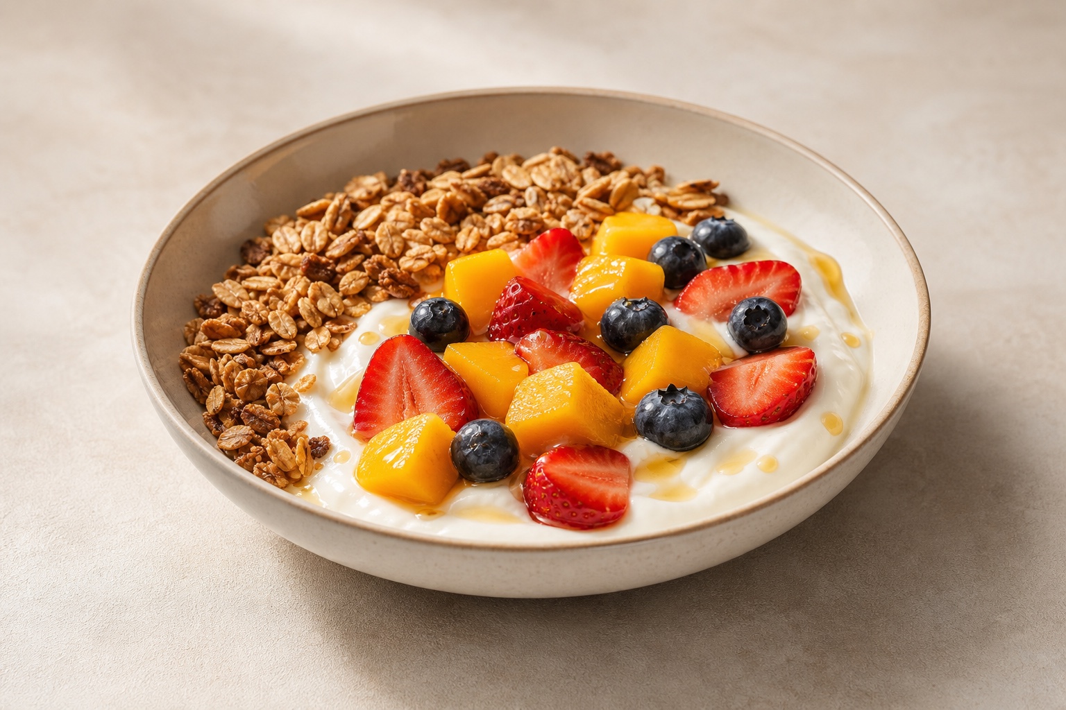 Seasonal Fruit Yogurt Bowl
